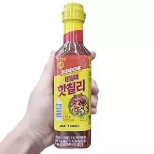 데일리 핫칠리 소스 470g