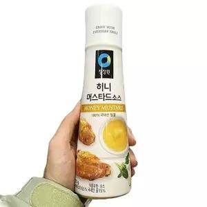청정원 허니 머스타드소스 320G x 3개