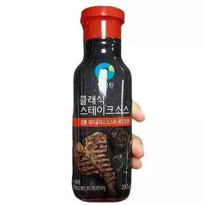 [청정원] 뉴욕 클래식 스테이크소스 250g