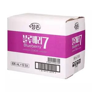 박스/참존블루베리원액835mlx12x1개
