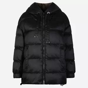 [막스마라]5F 2529486155600 004 펠리체 후드 발수 패딩 자켓 블랙