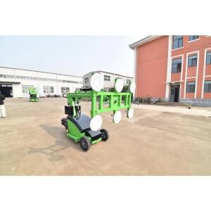 HSLLIFT 전동 팔레트 트럭 600KG 용량, 6개의 흡착판, 3.7M 높이, 자동차, 대리석, 목재, 유리 운반용