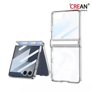 크레앙 맥세이프 힌지 보호 클리어 가드 케이스 Galaxy Z Flip7