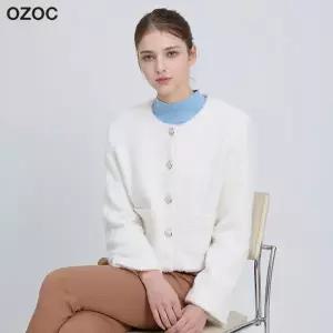 [오조크(OZOC)] 펄 날개사 라운드넥 자켓 (택가격 213000원)