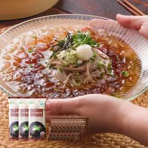 맛있는 안심 메밀면 15인분 메밀 소바 메밀 국수 모밀 소바면