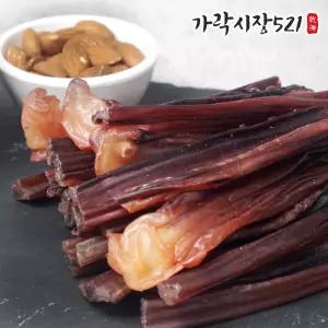 씹을수록 쫄깃한 말랑 오징어장족 200g 국내가공 커팅 대왕오징어 문어발 마른안주