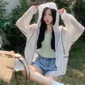 셀럽하우스 오버핏 얇은 흐 바람막이 LLO126 uni 집업 코트 점퍼