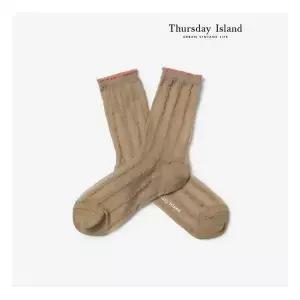 써스데이아일랜드 Thursday Island 스트라이프 글리터링 삭스T244MSC235W 512795