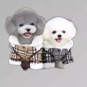 BND-W34 캐주얼 체크 무스탕 자켓