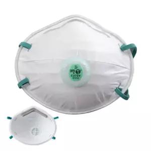 크린탑-안면 여과식 방진마스크 C270V 2급(분진 미스트) (BOX(20EA))냄새탈취 방지 고리형 안전 작업 배기