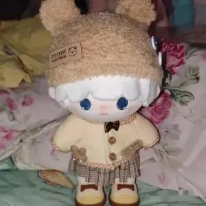 옷만 새 곰 토끼 귀여운 20cm 면 인형 상의 코트 스커트 모자 드레스업 게임 액세서리 DIY
