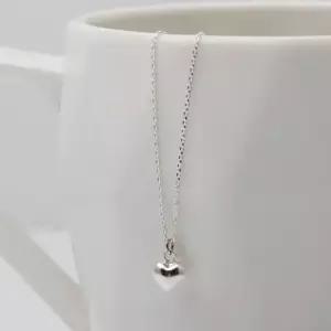 법정순은 92.5 SILVER 하트 목걸이