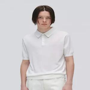 [이지오]Soft Collar Half Knit_Ivory