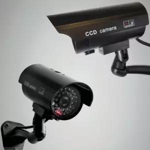 야외용 모조 감시장치 모형 LED 보안 카메라 방범 CCTV