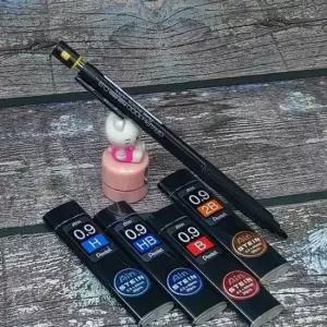 Pentel샤프 펜텔 샤프펜슬 그래프1000 FOR PRO+샤프심 0.9mm