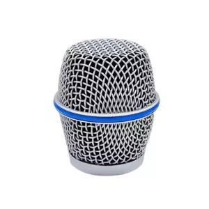 슈어 호환 마이크 망 그릴 Beta87A 무선 유선 철망 헤드 교체머리 부품 수리 유수리 BETA87A SHURE