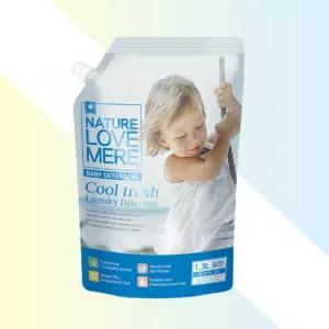 네이쳐러브메레 아기세탁세제 쿨프레쉬 리필형 1300ml 유아세탁세제 아기옷세제 베이비세제 액체세제