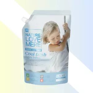 네이쳐러브메레 아기섬유유연제 쿨프레쉬 리필형 1300ml 유아섬유유연제 아기옷유연제 베이비유연제 섬유유