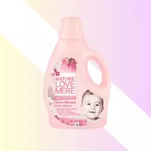 네이쳐러브메레 아기섬유유연제 체리블라썸 용기형 1800ml 유아섬유유연제 아기옷유연제 베이비유연제