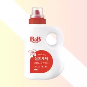비앤비 아기 세탁세제 시그니처 1500ml 유아세탁세제 아기옷세제 베이비세제 액체세제