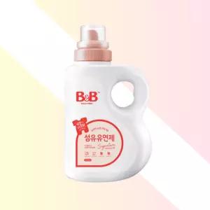 비앤비 아기 세탁 섬유유연제 자스민로즈 1500ml 유아섬유유연제 아기옷유연제 베이비유연제