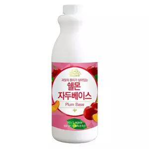 VMB 쉘몬 과일 농축액 베이스 자두 1kg카페용 음료용 에이드용 용음료