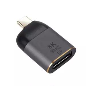3.1 to USB 8K DP UHD C타입 컨버터 30Hz 젠더태블릿 변환 잭 프로젝터 케이블 모니터 TV