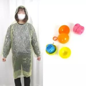 [하프클럽/]일회용 비옷 레인코트