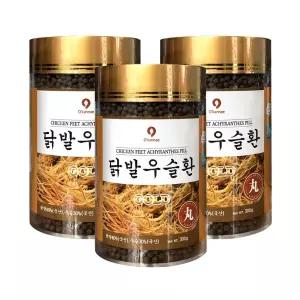 닭발 우슬환 300g 3통 우슬분말 닭발분말 환제품 프리미엄원료 대용량 건강식품 간편섭취