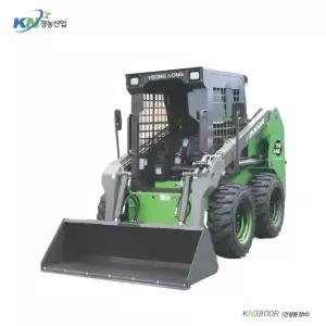 경농 스키드로더 건설용 KN3800R/스노우블래드/베이클램프/지게발