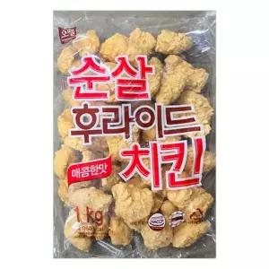 오뗄 순살 후라이드 치킨 1kg