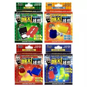 마술도구 매직 놀이세트 4종x3 학예회 장기자랑 파티 마술놀이 마술세트 파티용품