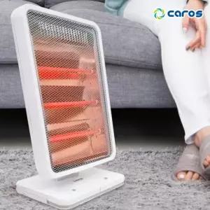 캐로스공식인증점 발히터 미니난로 독서실 소형 난로 각도조절 온열기 CEH-QF1200W