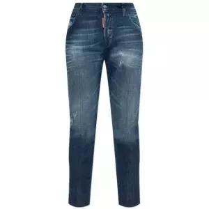 디스퀘어드2 MUST IT_DSQUARED2 다크 미드나잇 블루 워시 쿨 걸 진 S75LB1078 D30010 470)
