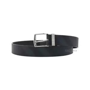 [버버리] 남성 M 체크 레더 밸트 8065987 MB CHECK PIN BELT 35MM BRT A8800