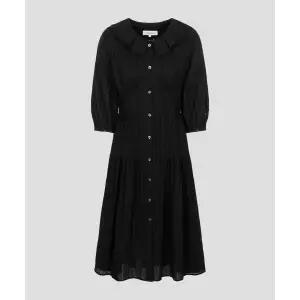 매장정품 빈폴 BEANPOLE LADIES 보호시크 텍스처 원피스 블랙 (BF6371C025) BF6371C025 721393