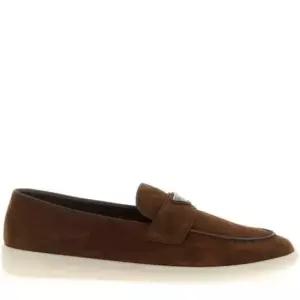 프라다 MUST IT_PRADA 26SS 삼각로고 스웨이드 로퍼 2DG124 G001 103 F0324)