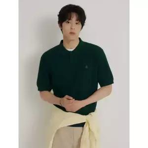 [빈폴] 미니 케이블 칼라넥 니트 그린 (BC6451C44M)
