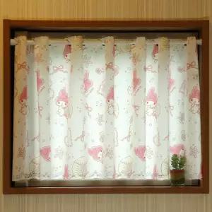 산리오 마이멜로디 카페커튼(미니커튼/가림막)_조개(935520) W120xH45cm