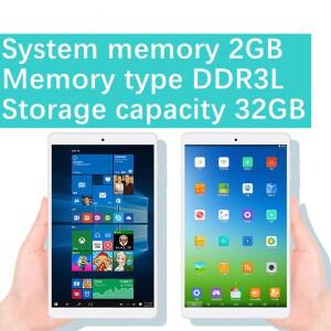 8인치 태블릿 미니 태블릿 2GB 램 32GB 롬 Z3735F CPU 윈도우 10 오피스 듀얼 카메라 쿼드 코어 WIFI 지원