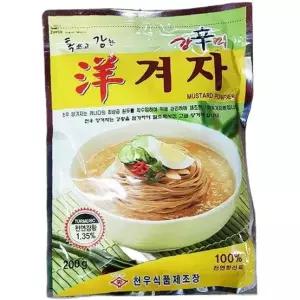 겨자 양겨자 가루 천우 200g X10개 겨자분 분말 소스 천우 가루 겨자소스