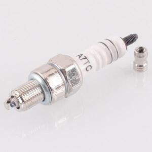2pcss 금속 점화 플러그 A7TC 10mm 자전거 바이크 오토바이 GY6 50cc 125cc 스쿠터 atv에 적합