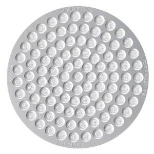 노름코어 58.5mm 퍽 스크린, 0.8mm 두께, 하부 샤워 재사용 가능한 금속 필터 58mm 포터필터 바구니, 316 스테인리스 스틸