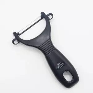 일본산 일자형 안전 감자칼 블랙 일제 손이편한 야채 [BIK61474]