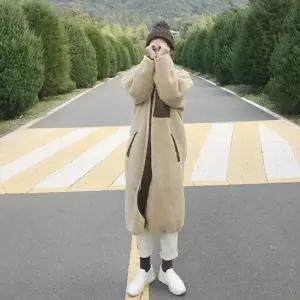 셀럽하우스 롱후리스점퍼 양털집업 겨울후리스 플리스점퍼 롱뽀글