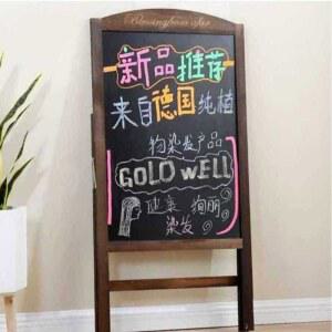 입간판 마카 칠판 블랙보드 형광 보드판 안내판 POP 목재 투명 양면 무광 메뉴판 홍보