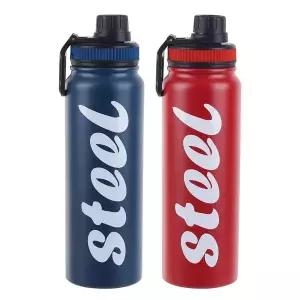 손잡이 스틸 보온 보냉병 760ml 대용량 운동 등산