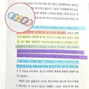 롱인덱스 밑줄 형광펜 테이프 파스텔