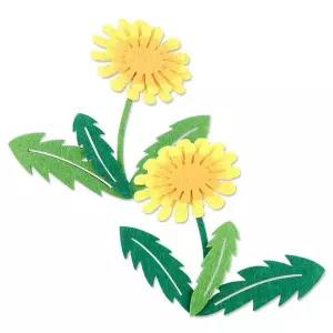 (펠트) 민들레꽃 신형
