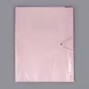A3 클리어 화일 40매 핑크 화일북 문서철 화일케이스 서류파일